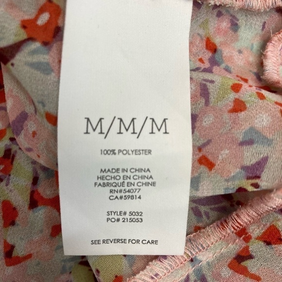 CAbi Women’s Top 5032 Bella Pink Floral Tank - Picture 10 of 11